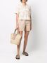 Woolrich Shorts met paperbag taille Beige - Thumbnail 2