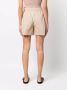 Woolrich Shorts met paperbag taille Beige - Thumbnail 4