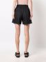 Woolrich Shorts met paperbag taille Zwart - Thumbnail 4