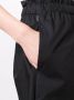 Woolrich Shorts met paperbag taille Zwart - Thumbnail 5