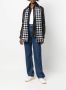 Woolrich Sjaal met gingham ruit Paars - Thumbnail 2