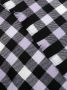 Woolrich Sjaal met gingham ruit Paars - Thumbnail 3