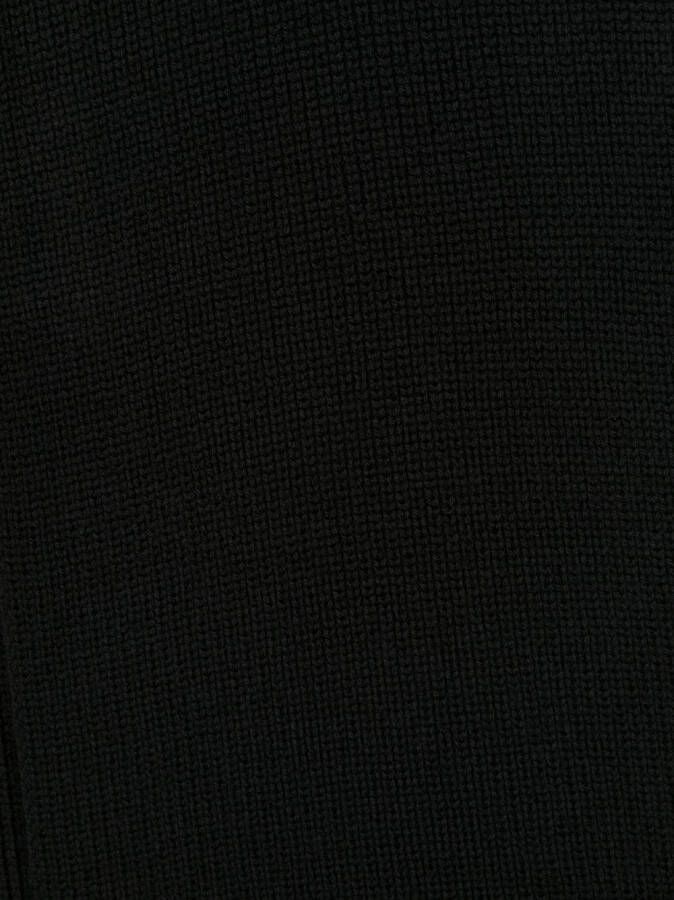 Woolrich Sjaal met logopatch Zwart
