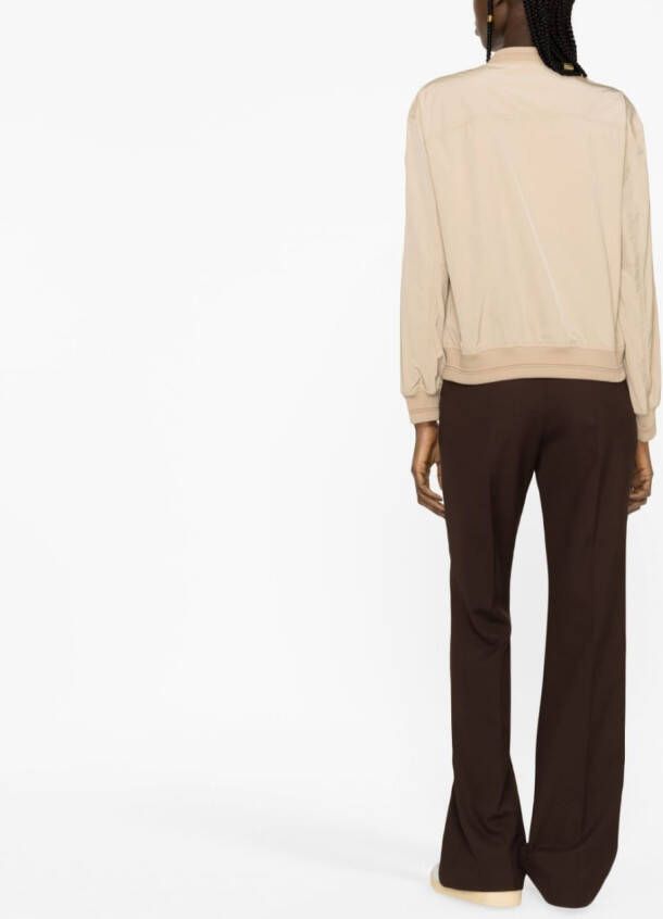 Woolrich Bomberjack meet rits Beige