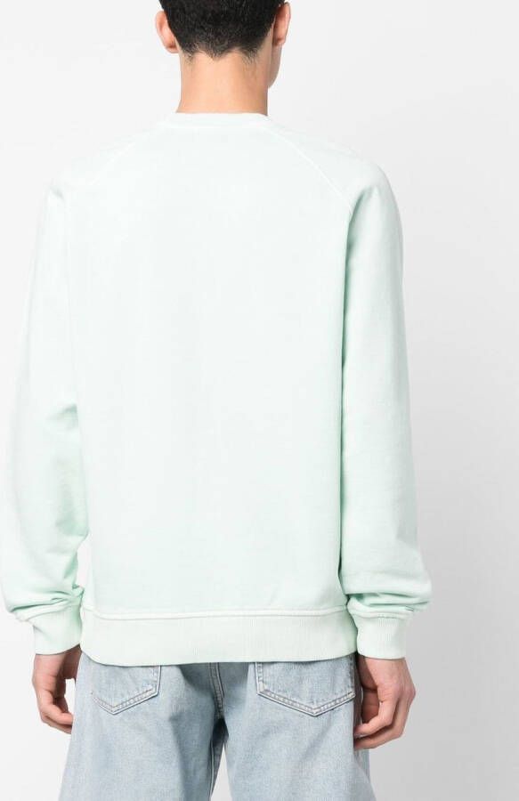 Woolrich Sweater met geborduurd logo Groen