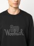 Woolrich Sweater met logoprint Zwart - Thumbnail 5