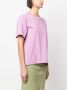 Woolrich T-shirt met geborduurd logo Roze - Thumbnail 3