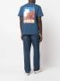 Woolrich T-shirt met logoprint Blauw - Thumbnail 2
