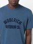 Woolrich T-shirt met logoprint Blauw - Thumbnail 5