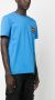 Woolrich T-shirt met patch Blauw - Thumbnail 3