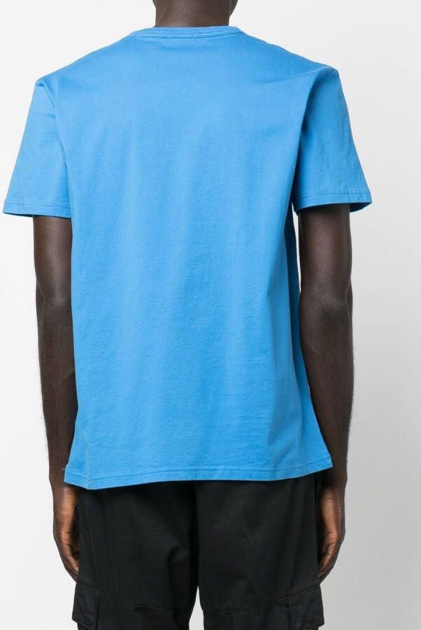 Woolrich T-shirt met patch Blauw