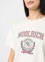 Woolrich T-shirt met print Beige - Thumbnail 5