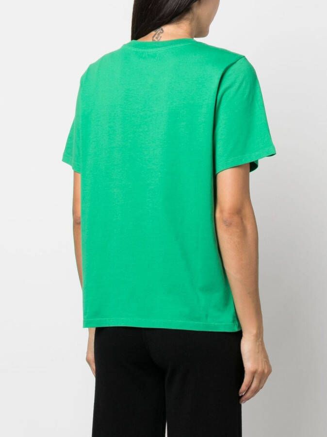 Woolrich T-shirt met print Groen
