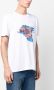 Woolrich T-shirt met print Wit - Thumbnail 3