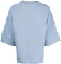 Woolrich T-shirt met trekkoord Blauw - Thumbnail 2
