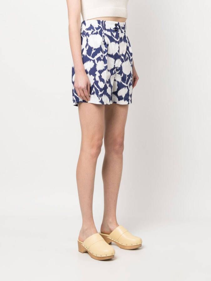 Woolrich Trainingsshorts met print Blauw