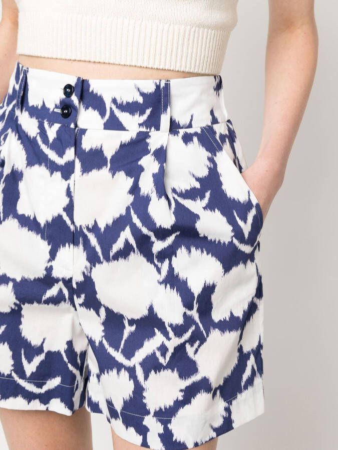 Woolrich Trainingsshorts met print Blauw
