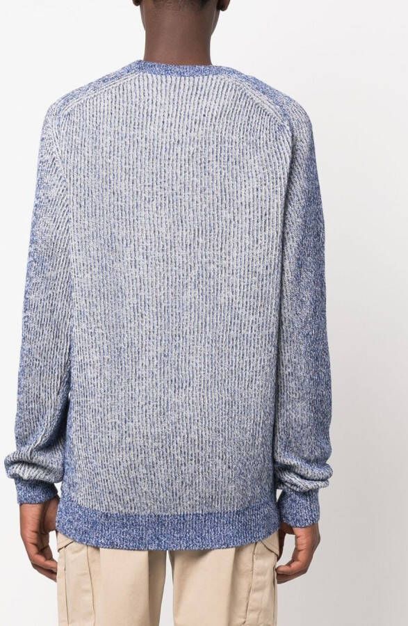 Woolrich Trui met ronde hals Blauw
