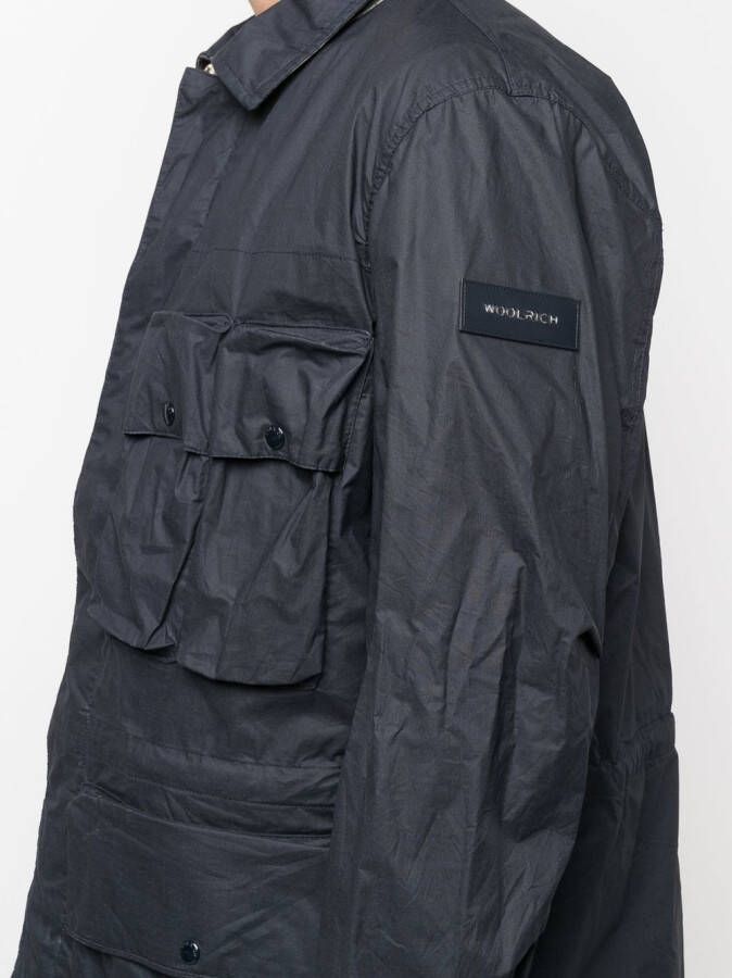 Woolrich Veldjack Blauw