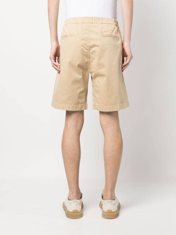 Woolrich Shorts met tailleband Beige