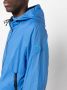 Woolrich Windjack met logopatch Blauw - Thumbnail 5