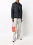 Woolrich x British Millerain Barrier gewatteerd shirtjack 3989 MELTON BLUE - Thumbnail 2