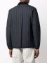 Woolrich x British Millerain Barrier gewatteerd shirtjack 3989 MELTON BLUE - Thumbnail 4