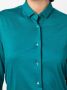 Xacus Blouse met gewelfde afwerking Blauw - Thumbnail 5