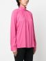 Xacus Blouse met gesmockt detail Roze - Thumbnail 3