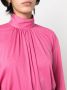 Xacus Blouse met gesmockt detail Roze - Thumbnail 5