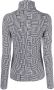 Xacus Top met print Zwart - Thumbnail 2