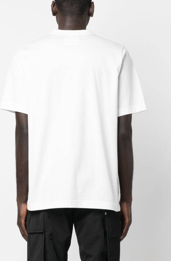Y-3 T-shirt met logoprint Wit