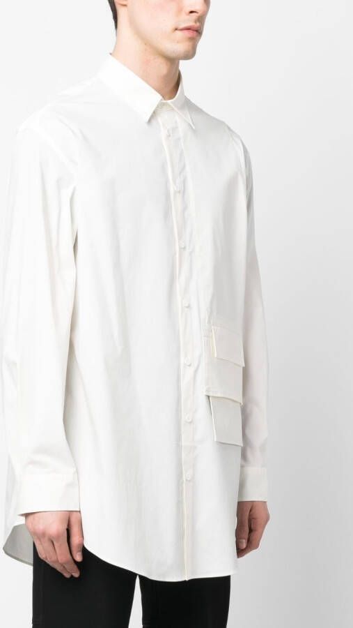 Y-3 Shirt met zakdetail Wit