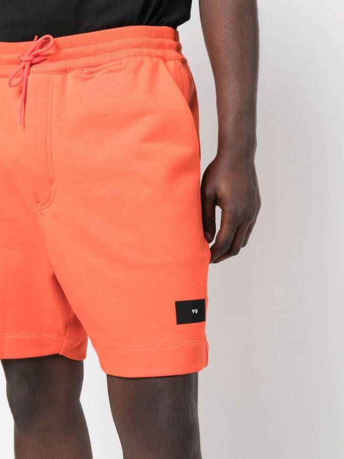 Y-3 Shorts met trekkoord Oranje