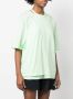 Y-3 T-shirt met logoprint Groen - Thumbnail 3
