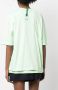 Y-3 T-shirt met logoprint Groen - Thumbnail 4