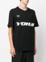 Y-3 T-shirt met logoprint Zwart - Thumbnail 3