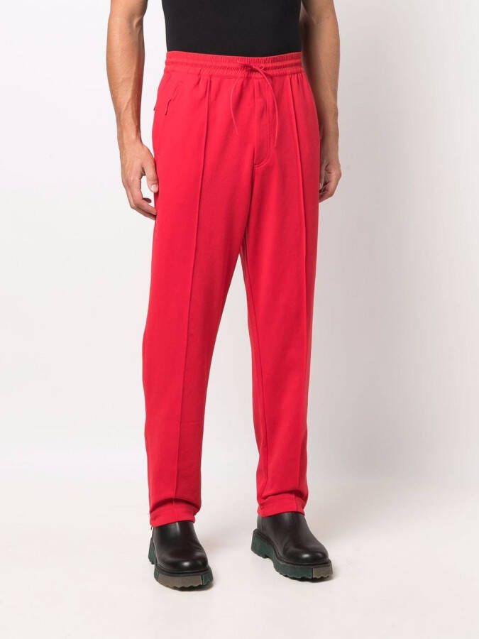 Y-3 Trainingsbroek met afwerking Rood