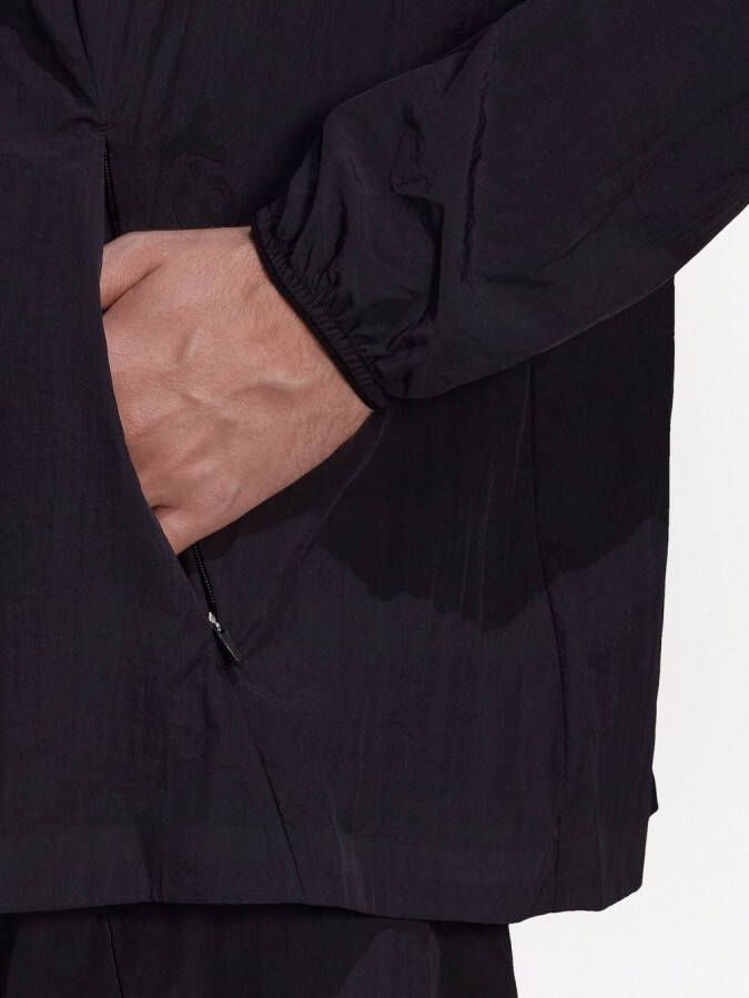 Y-3 Windjack met halve rits Zwart