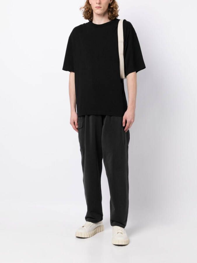 YMC Gestreept T-shirt Zwart
