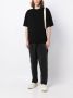 YMC Gestreept T-shirt Zwart - Thumbnail 2