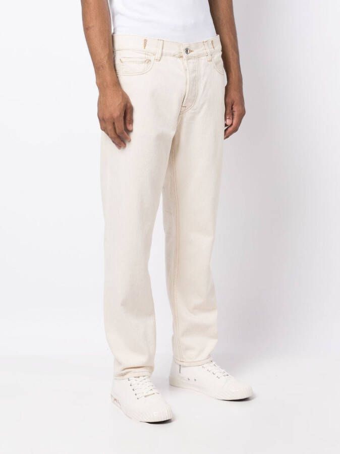 YMC Jeans met toelopende pijpen Wit