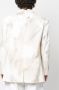 Yohji Yamamoto Jack met abstracte print Beige - Thumbnail 4