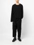 Yohji Yamamoto Asymmetrisch T-shirt Zwart - Thumbnail 2