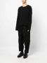 Yohji Yamamoto Asymmetrisch T-shirt Zwart - Thumbnail 3