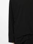 Yohji Yamamoto Asymmetrisch T-shirt Zwart - Thumbnail 5