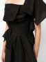 Yohji Yamamoto Asymmetrische blouse Zwart - Thumbnail 5
