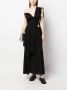 Yohji Yamamoto Asymmetrische jurk Zwart - Thumbnail 2