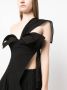 Yohji Yamamoto Asymmetrische jurk Zwart - Thumbnail 5