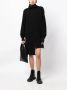 Yohji Yamamoto Asymmetrische mini-jurk Zwart - Thumbnail 2
